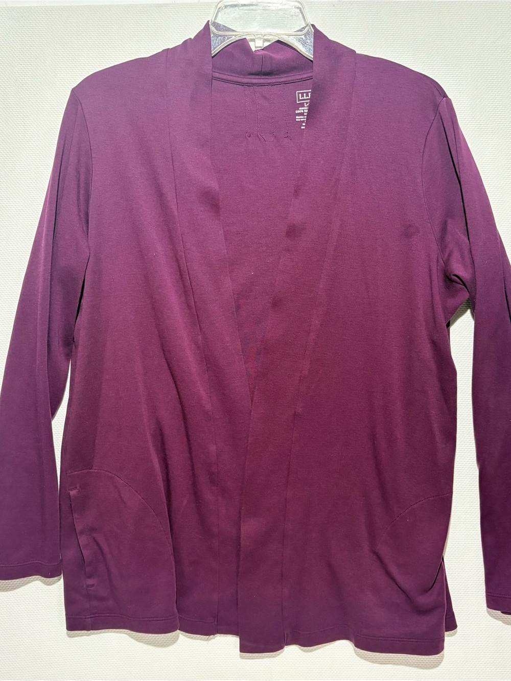 Women's Supima Cotton Open-Front Lightweight Cardigan